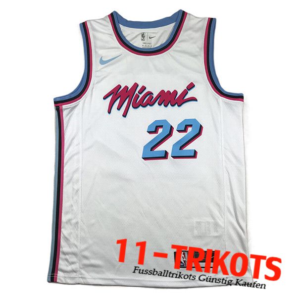 Miami Heat Trikots (BUTLER #22) 2023/24 Weiß -07