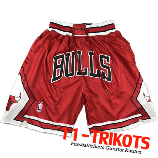 Chicago Bulls Shorts NBA 2023/24 Rot
