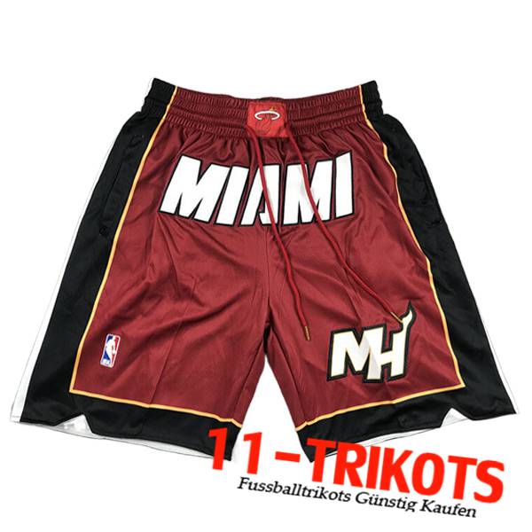Miami Heat Shorts NBA 2023/24 Rot