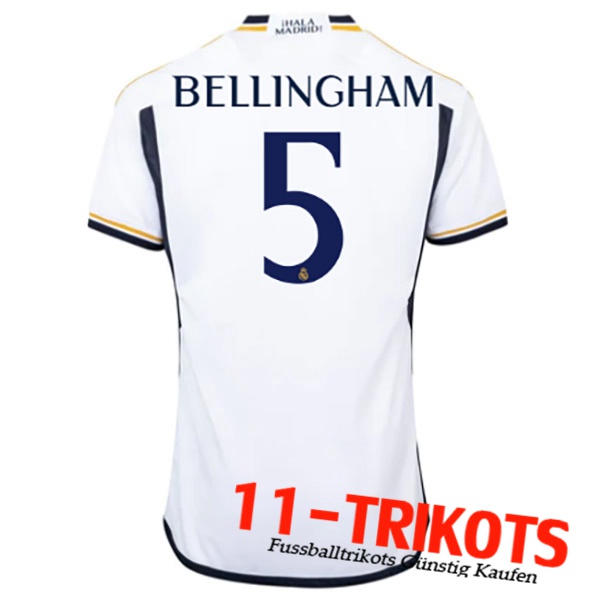 Real Madrid (BELLINGHAM #5) 2023/2024 Heimtrikot