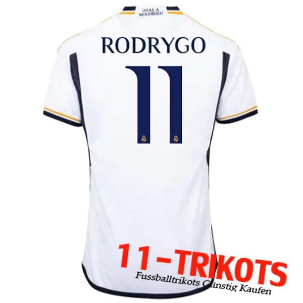 Real Madrid (RODRYGO #11) 2023/2024 Heimtrikot