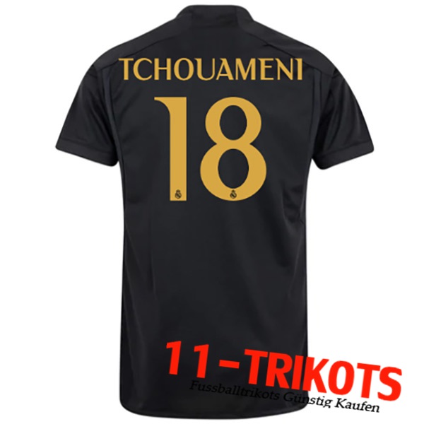 Real Madrid (TCHOUAMÉNI #18) 2023/2024 Third Trikot