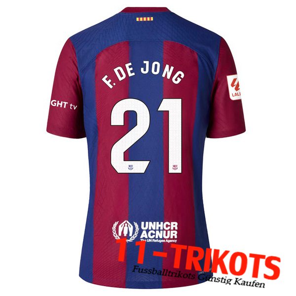 Barcelona (F. DE JONG #21) 2023/2024 Heimtrikot