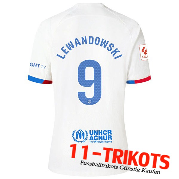 Barcelona (LEWANDOWSKI #9) 2023/2024 Auswärtstrikot