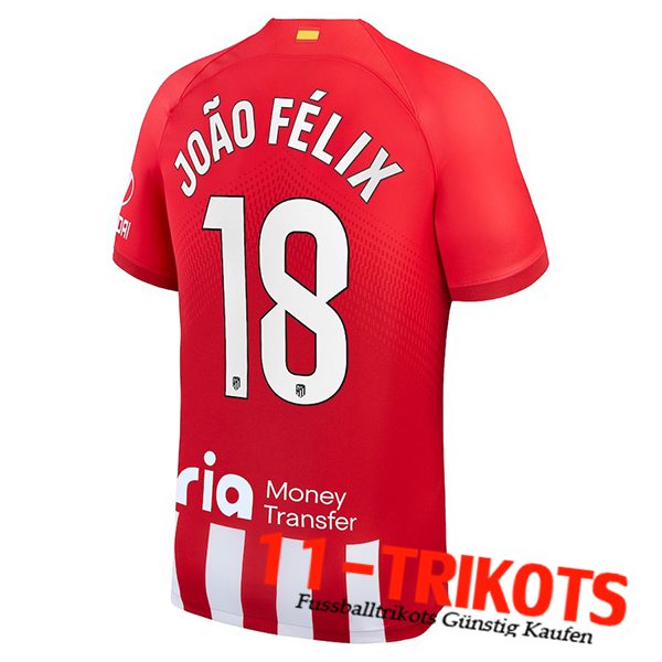 Atletico Madrid (JOÃO FÉLIX #18) 2023/2024 Heimtrikot