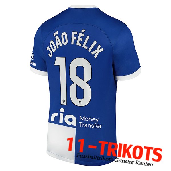 Atletico Madrid (JOÃO FÉLIX #18) 2023/2024 Auswärtstrikot