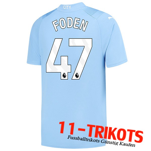 Manchester City (FODEN #47) 2023/2024 Heimtrikot