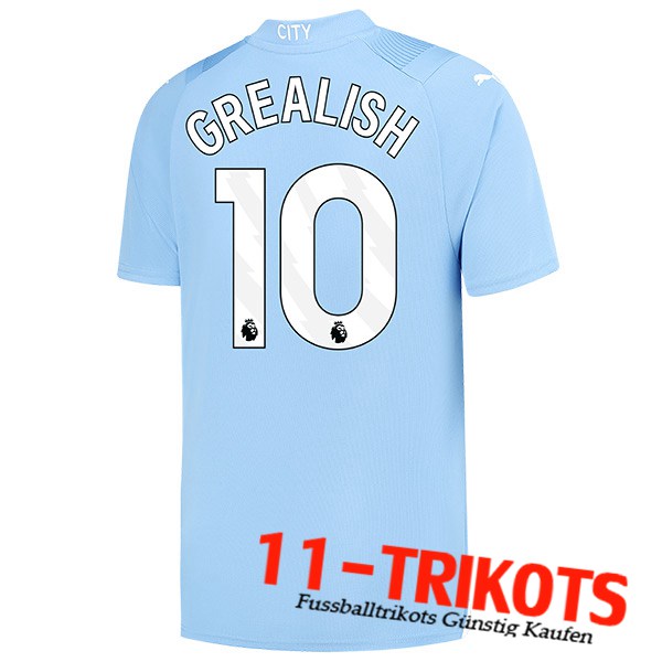 Manchester City (GREALISH #10) 2023/2024 Heimtrikot