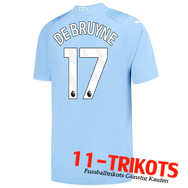 Manchester City (DE BRUYNE #17) 2023/2024 Heimtrikot