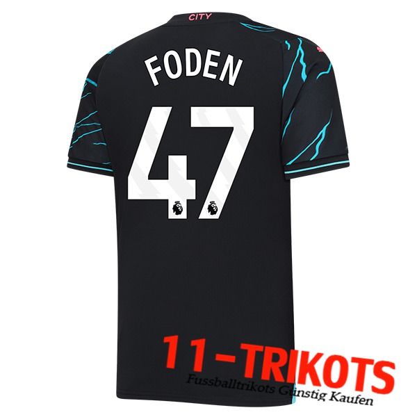 Manchester City (FODEN #47) 2023/2024 Third Trikot