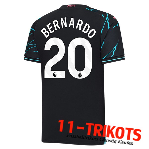 Manchester City (BERNARDO #20) 2023/2024 Third Trikot