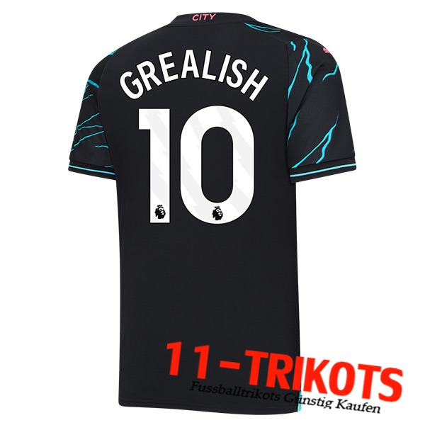 Manchester City (GREALISH #10) 2023/2024 Third Trikot