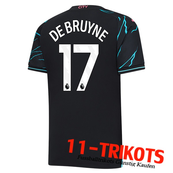 Manchester City (DE BRUYNE #17) 2023/2024 Third Trikot