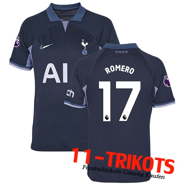 Tottenham Hotspur (ROMERO #17) 2023/2024 Auswärtstrikot