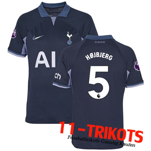 Tottenham Hotspur (HÖJBJERG #5) 2023/2024 Auswärtstrikot