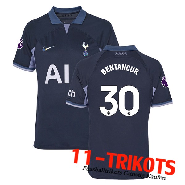 Tottenham Hotspur (BENTANCUR #30) 2023/2024 Auswärtstrikot
