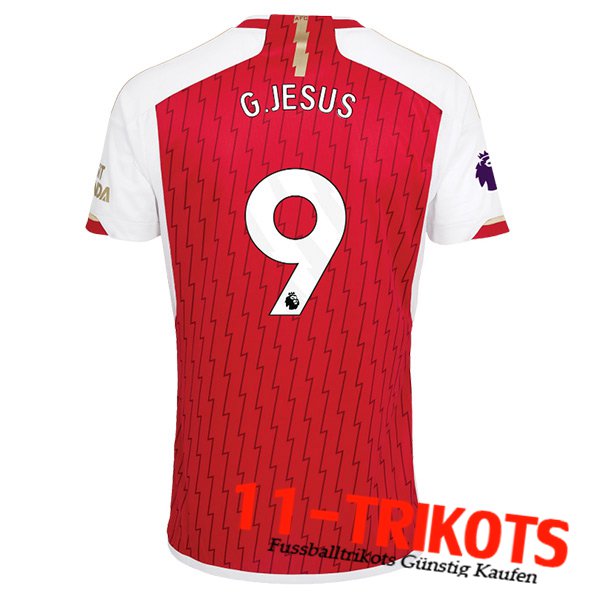 Arsenal (G.JESUS #9) 2023/2024 Heimtrikot