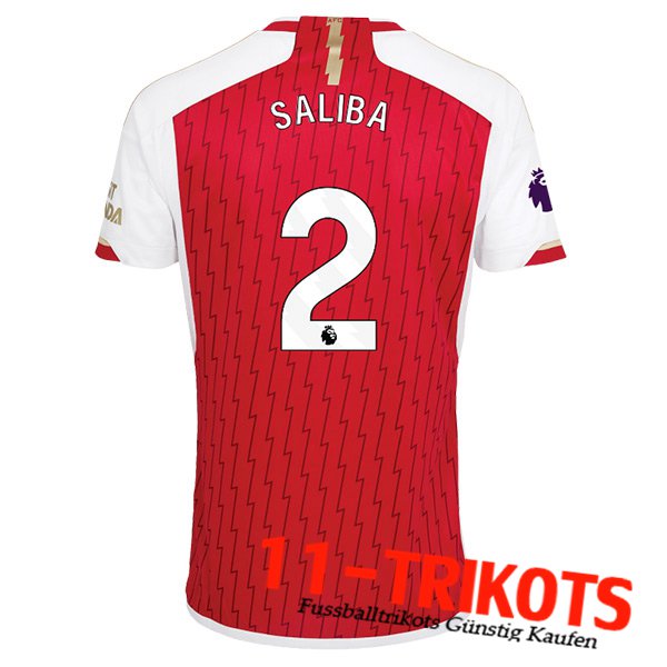 Arsenal (SALIBA #2) 2023/2024 Heimtrikot