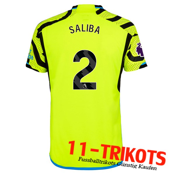 Arsenal (SALIBA #2) 2023/2024 Auswärtstrikot