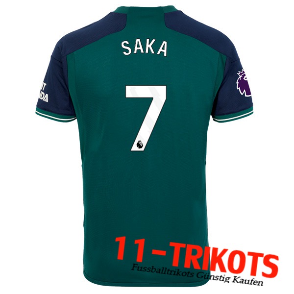 Arsenal (SAKA #7) 2023/2024 Third Trikot