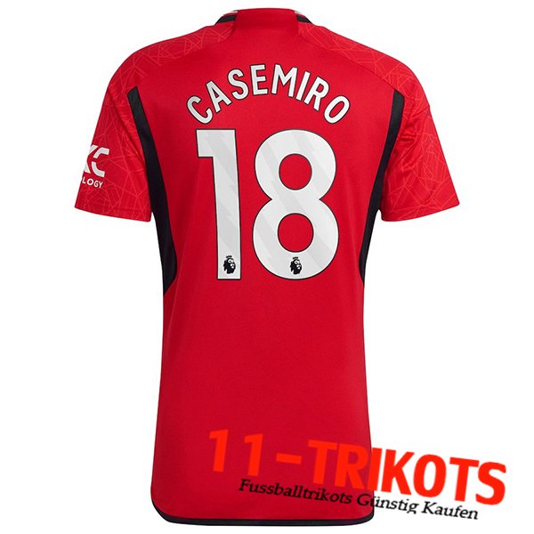 Manchester United (CASEMIRO #18) 2023/2024 Heimtrikot
