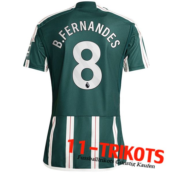 Manchester United (B. FERNANDES #8) 2023/2024 Auswärtstrikot