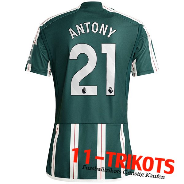 Manchester United (ANTONY #21) 2023/2024 Auswärtstrikot