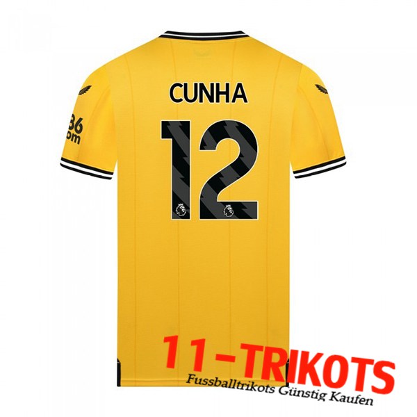 Wolves (CUNHA #12) 2023/2024 Heimtrikot