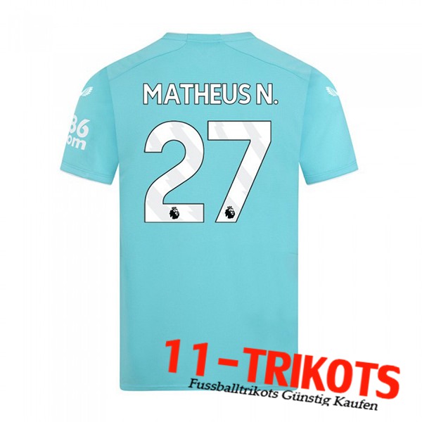 Wolves (MATHEUS N. #27) 2023/2024 Third Trikot