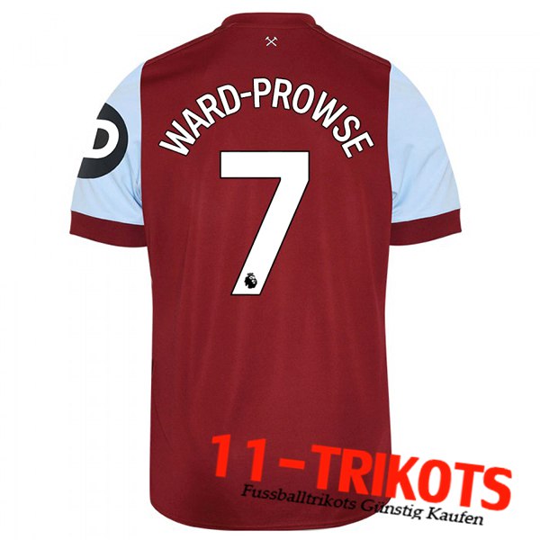 West Ham (WARD-PROWSE #7) 2023/2024 Heimtrikot