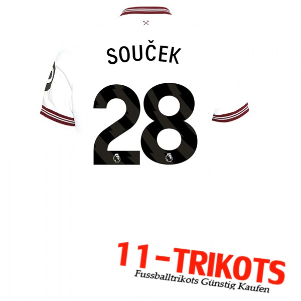 West Ham (SOUCEK #28) 2023/2024 Auswärtstrikot