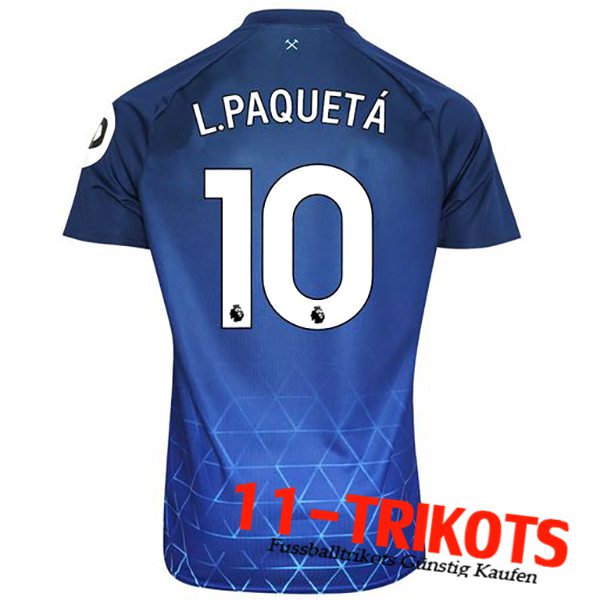 West Ham (L. PAQUETÁ #10) 2023/2024 Third Trikot