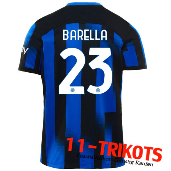 Inter Milan (BARELLA #23) 2023/2024 Heimtrikot