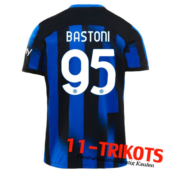 Inter Milan (BASTONI #95) 2023/2024 Heimtrikot