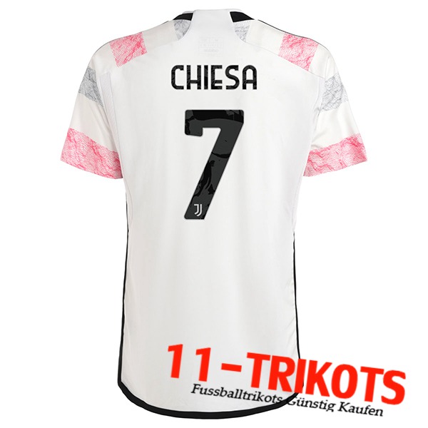 Juventus (CHIESA #7) 2023/2024 Auswärtstrikot