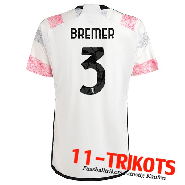 Juventus (BREMER #3) 2023/2024 Auswärtstrikot