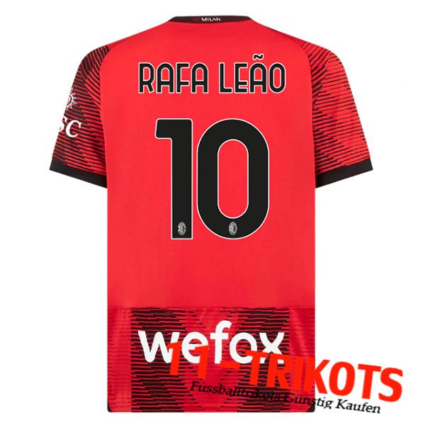 AC Milan (RAFAEL LEÃO #10) 2023/2024 Heimtrikot