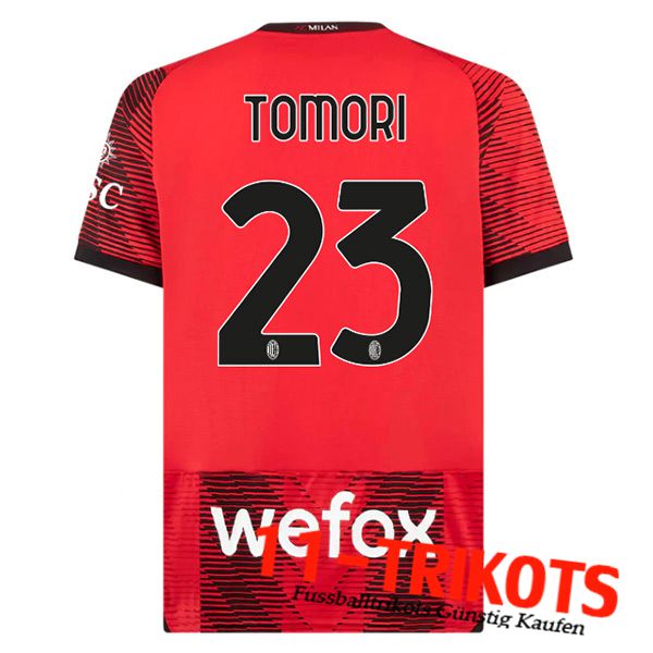 AC Milan (TOMORI #23) 2023/2024 Heimtrikot