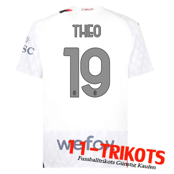 AC Milan (THEO #19) 2023/2024 Auswärtstrikot