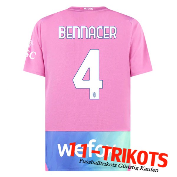 AC Milan (BENNACER #4) 2023/2024 Third Trikot