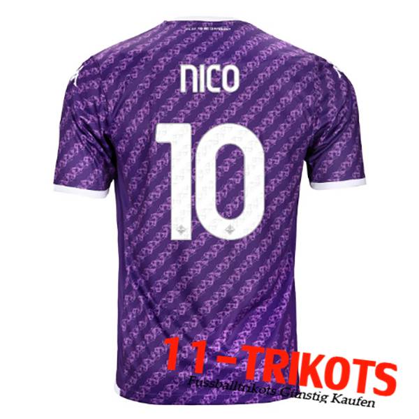 ACF Fiorentina (NICO #10) 2023/2024 Heimtrikot