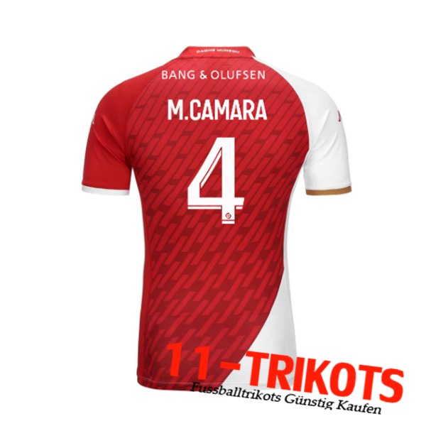 AS Monaco (M.CAMARA #4) 2023/2024 Heimtrikot