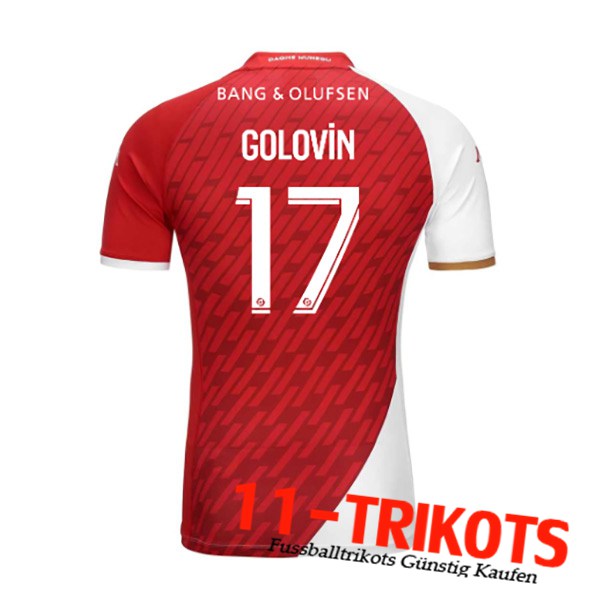 AS Monaco (GOLOVIN #17) 2023/2024 Heimtrikot