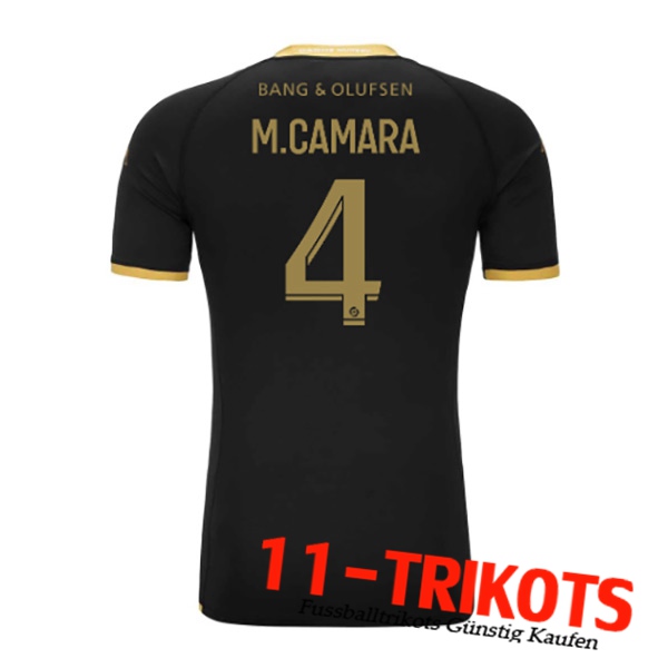 AS Monaco (M.CAMARA #4) 2023/2024 Auswärtstrikot