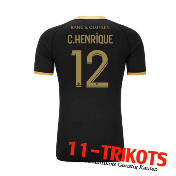 AS Monaco (C.HENRIQUE #12) 2023/2024 Auswärtstrikot