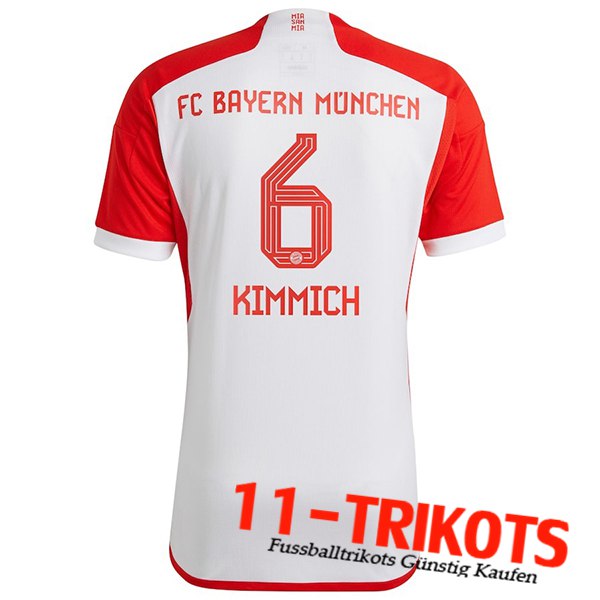Bayern München (KIMMICH #6) 2023/2024 Heimtrikot