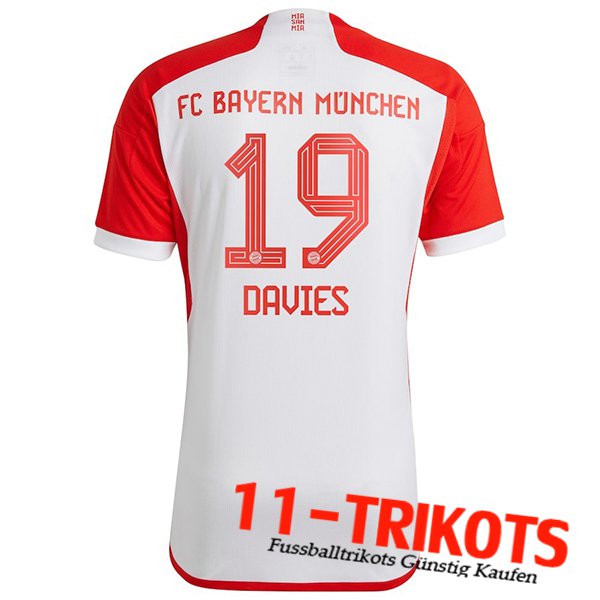 Bayern München (DAVIES #19) 2023/2024 Heimtrikot