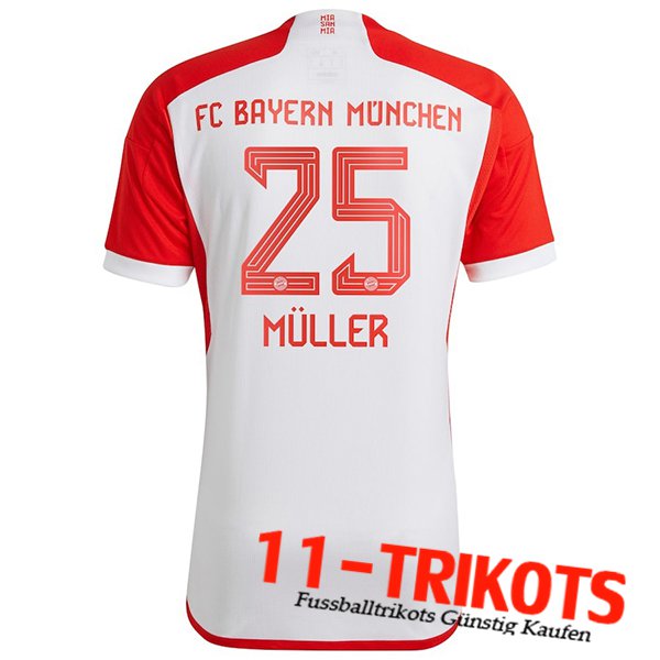 Bayern München (MÜLLER #25) 2023/2024 Heimtrikot