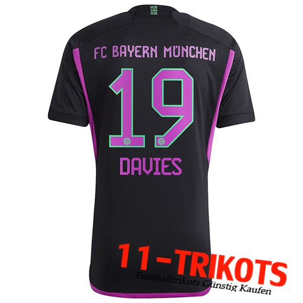 Bayern München (DAVIES #19) 2023/2024 Auswärtstrikot