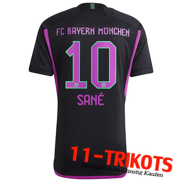 Bayern München (SANÉ #10) 2023/2024 Auswärtstrikot